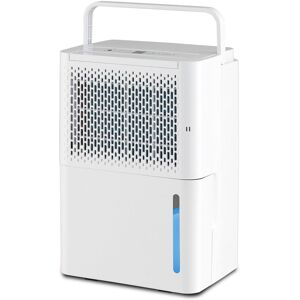 Costway 12L/D Portable Home Dehumidifier Quiet Electric Dehumidifier with 24H Timer in White White Costway 12L/D Portable Home Dehumidifier Quiet Electric Dehumidifier with 24H Timer in White White