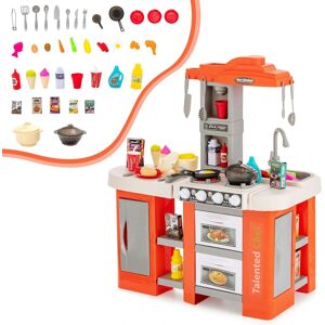 Costway Kids Kitchen Playset Toddler Mini Cooking Food Set Pretend Kitchen Toy Set Multicolor Costway Kids Kitchen Playset Toddler Mini Cooking Food Set Pretend Kitchen Toy Set Multicolor