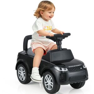 Costway Ride On Push Car Foot-to-Floor Walking Sliding Toy Car in Black Black Costway Ride On Push Car Foot-to-Floor Walking Sliding Toy Car in Black Black