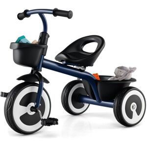 Costway Toddler Tricycle Trike 3-Wheel Toddler Bike w/ Adjustable Seat in Dark Blue Dark Blue Costway Toddler Tricycle Trike 3-Wheel Toddler Bike w/ Adjustable Seat in Dark Blue Dark Blue
