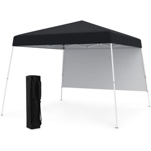 Costway 300 x 300 cm Pop up Canopy Tent Portable Backpack w/1 Sidewall in Black Black 300 x 300 cm Costway 300 x 300 cm Pop up Canopy Tent Portable Backpack w/1 Sidewall in Black Black 300 x 300 cm