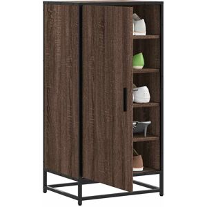 Berkfield Home Shoe Rack Brown Oak 48x38x97.5 cm Engineered Wood Brown 48x38x97.5 cm Berkfield Home Shoe Rack Brown Oak 48x38x97.5 cm Engineered Wood Brown 48x38x97.5 cm