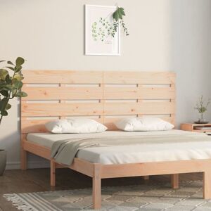 Berkfield Home Headboard 150x3x80 cm Solid Wood Pine in Brown Size: 150 x 3 x 80 cm Brown 150 x 3 x 80 cm Berkfield Home Headboard 150x3x80 cm Solid Wood Pine in Brown Size: 150 x 3 x 80 cm Brown 150 x 3 x 80 cm