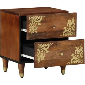 Berkfield Home Bedside Cabinet Honey brown Solid Sheesham wood 40 x 33 x 46 cm Brown 40 x 33 x 46 cm Berkfield Home Bedside Cabinet Honey brown Solid Sheesham wood 40 x 33 x 46 cm Brown 40 x 33 x 46 cm