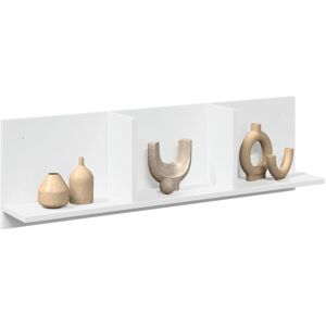 Berkfield Home Wall Cabinet 100x16.5x30 cm White Engineered Wood White 100x16.5x30 cm Berkfield Home Wall Cabinet 100x16.5x30 cm White Engineered Wood White 100x16.5x30 cm