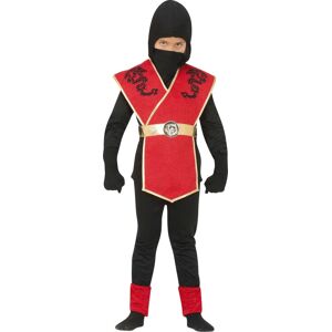 Fiestas Guirca Fancy Dress Child Ninja in Black Size: 5-6 Years Black 5-6 Years Fiestas Guirca Fancy Dress Child Ninja in Black Size: 5-6 Years Black 5-6 Years