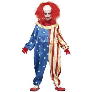 Fiestas Guirca Fancy Dress Patriot Clown Child in Red Size: 5-6 Years Red 5-6 Years Fiestas Guirca Fancy Dress Patriot Clown Child in Red Size: 5-6 Years Red 5-6 Years