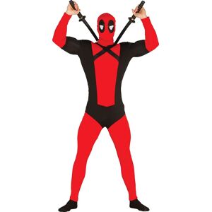 Fiestas Guirca Fancy Dress Adult Antihero in Black Size: Small Black S Fiestas Guirca Fancy Dress Adult Antihero in Black Size: Small Black S