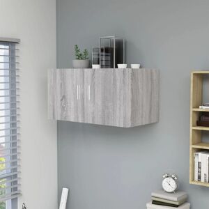 Berkfield Home Wall Mounted Cabinet Grey Sonoma 80x39x40 cm Engineered Wood Size: 80 x 39 x 40 cm Grey 80 x 39 x 40 cm Berkfield Home Wall Mounted Cabinet Grey Sonoma 80x39x40 cm Engineered Wood Size: 80 x 39 x 40 cm Grey 80 x 39 x 40 cm
