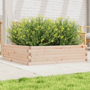Berkfield Home Garden Planter 90x90x23 cm Solid Wood Pine in Brown Size: 90 x 90 x 23 cm Brown 90 x 90 x 23 cm Berkfield Home Garden Planter 90x90x23 cm Solid Wood Pine in Brown Size: 90 x 90 x 23 cm Brown 90 x 90 x 23 cm