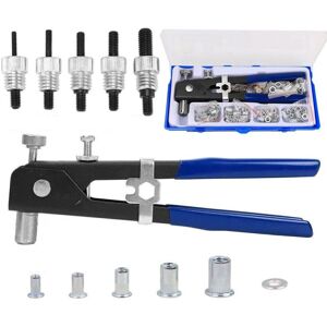 SPETLEK M3-M8 Insert Tool Riveter Rivnut Nutsert Kit Set Riveter Gun Multicolor SPETLEK M3-M8 Insert Tool Riveter Rivnut Nutsert Kit Set Riveter Gun Multicolor