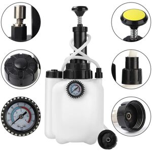 Hinsinc 3L 1L Car Brake Bleeder Clutch Bleeding System Fluid Tool Kit in White White Hinsinc 3L 1L Car Brake Bleeder Clutch Bleeding System Fluid Tool Kit in White White