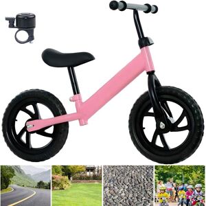 SPETLEK 12" Kids Balance Bike Walking Running Training Bicycle in Pink Pink SPETLEK 12" Kids Balance Bike Walking Running Training Bicycle in Pink Pink