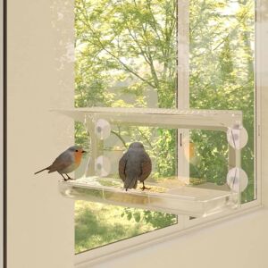 Berkfield Home Window Bird Feeders 2 pcs Acrylic 30x12x15 cm in Black Size: 30 x 12 x 15 cm Black 30 x 12 x 15 cm Berkfield Home Window Bird Feeders 2 pcs Acrylic 30x12x15 cm in Black Size: 30 x 12 x 15 cm Black 30 x 12 x 15 cm