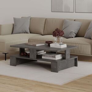 Decortie Mansu' Modern Coffee Table Multipurpose 27.5cm in Grey Size: 1 Pack Grey 1 Pack Decortie Mansu' Modern Coffee Table Multipurpose 27.5cm in Grey Size: 1 Pack Grey 1 Pack