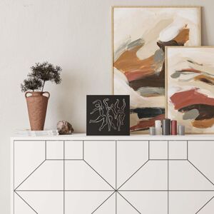 Decortie Modern Metal Art 'Dancing ' Home Decoration Ornament Black Size: 1 Pack Black 1 Pack Decortie Modern Metal Art 'Dancing ' Home Decoration Ornament Black Size: 1 Pack Black 1 Pack