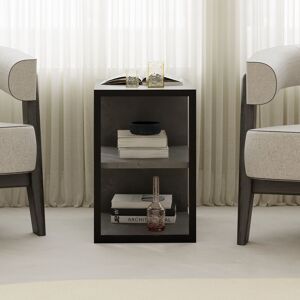 Decortie Echo' Modern Minimalist Side Table with Metal Frame in Mid Grey Size: 1 Pack Mid Grey 1 Pack Decortie Echo' Modern Minimalist Side Table with Metal Frame in Mid Grey Size: 1 Pack Mid Grey 1 Pack