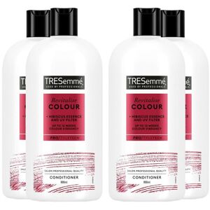 Tresemme Women's Colour Revitalise Colour Fade Protection 'Conditioner', 4 Pack of 900ml in White White Tresemme Women's Colour Revitalise Colour Fade Protection 'Conditioner', 4 Pack of 900ml in White White