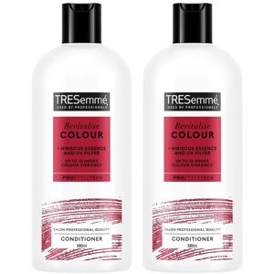 Tresemme Women's 'Conditioner' Revitalise Colour with Hibiscus Essence & UV Filter, 2 Pack of 680ml in White White Tresemme Women's 'Conditioner' Revitalise Colour with Hibiscus Essence & UV Filter, 2 Pack of 680ml in White White