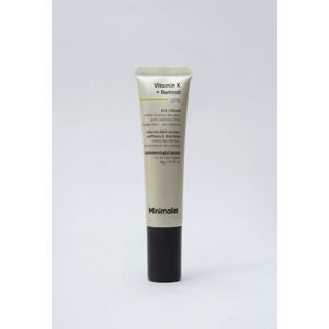 Minimalist Vitamin K + Retinal 01% Eye Cream 14g in Yellow Yellow Minimalist Vitamin K + Retinal 01% Eye Cream 14g in Yellow Yellow