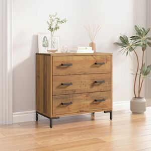 Berkfield Home Chest of Drawers 75x35x70 cm Solid Pinewood in Brown Size: 75 x 35 x 70 cm Brown 75 x 35 x 70 cm Berkfield Home Chest of Drawers 75x35x70 cm Solid Pinewood in Brown Size: 75 x 35 x 70 cm Brown 75 x 35 x 70 cm