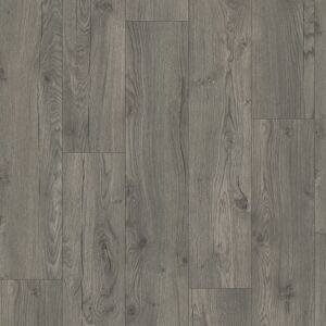 Vinyl Flooring UK Hamme Wood Effect 7mm Laminate Flooring - 10 Planks - Covers 2.494sqm in Dark Grey Dark Grey Vinyl Flooring UK Hamme Wood Effect 7mm Laminate Flooring - 10 Planks - Covers 2.494sqm in Dark Grey Dark Grey