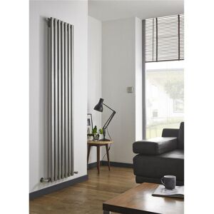 Clifton Stainless Vertical Single Panel Radiator 1800mm (H) x 250mm (W) in Metallics Metallics Clifton Stainless Vertical Single Panel Radiator 1800mm (H) x 250mm (W) in Metallics Metallics