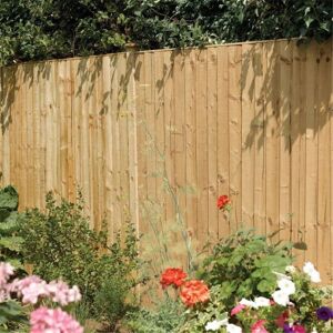 Cheshire PACK OF 3: 6 x 4 Vertical Board Fence Panel Pressure Treated in Natural Natural Cheshire PACK OF 3: 6 x 4 Vertical Board Fence Panel Pressure Treated in Natural Natural