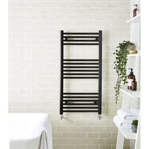 Clifton Black Bathroom Towel Rail Vertical 22mm 1600mm (H) x 600mm (W) Black Clifton Black Bathroom Towel Rail Vertical 22mm 1600mm (H) x 600mm (W) Black