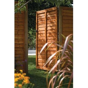 Cheshire 6 x 3 Traditional Lap Fence Gate Pressure Treated in Natural Natural Cheshire 6 x 3 Traditional Lap Fence Gate Pressure Treated in Natural Natural