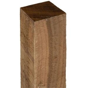 Cheshire PACK OF 3: 7ft Pressure Treated Green Timber Fence Post 3" (75x75mm) in Natural Natural Cheshire PACK OF 3: 7ft Pressure Treated Green Timber Fence Post 3" (75x75mm) in Natural Natural