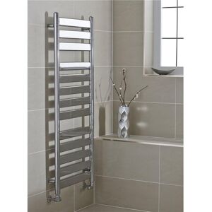 Clifton Vertical Bathroom Towel Radiator 1306mm (H) x 500mm (W) in Metallic Silver Metallic Silver Clifton Vertical Bathroom Towel Radiator 1306mm (H) x 500mm (W) in Metallic Silver Metallic Silver