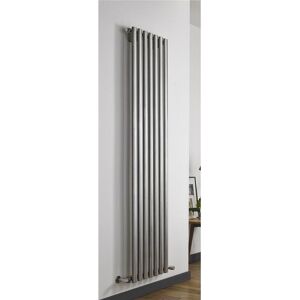 Clifton Stainless Vertical Double Panel Radiator 1800mm (H) x 560mm (W) in Metallics Metallics Clifton Stainless Vertical Double Panel Radiator 1800mm (H) x 560mm (W) in Metallics Metallics