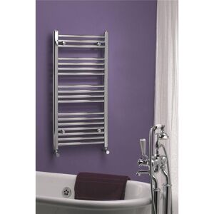 Clifton Chrome Bathroom Towel Rail Vertical 25mm 800mm (H) x 600mm (W) in Silver Silver Clifton Chrome Bathroom Towel Rail Vertical 25mm 800mm (H) x 600mm (W) in Silver Silver