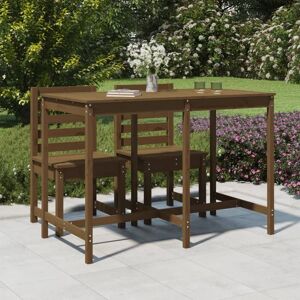Berkfield Home Garden Table Honey Brown 159.5x82.5x110 cm Solid Wood Pine Brown 159.5x82.5x110 cm Berkfield Home Garden Table Honey Brown 159.5x82.5x110 cm Solid Wood Pine Brown 159.5x82.5x110 cm