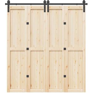 Berkfield Home Sliding Door Hardware Kit 200 cm Steel Black Multicolor Berkfield Home Sliding Door Hardware Kit 200 cm Steel Black Multicolor