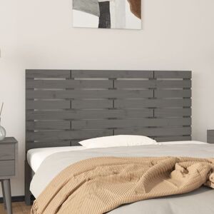Berkfield Home Wall Headboard Grey 126x3x63 cm Solid Wood Pine Size: 126 x 3 x 63 cm Grey 126 x 3 x 63 cm Berkfield Home Wall Headboard Grey 126x3x63 cm Solid Wood Pine Size: 126 x 3 x 63 cm Grey 126 x 3 x 63 cm