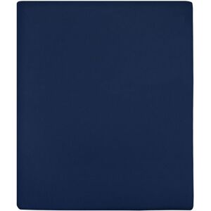 Berkfield Home Jersey Fitted Sheets 2 pcs Navy Blue 90x200 cm Cotton Blue 90x200 cm Berkfield Home Jersey Fitted Sheets 2 pcs Navy Blue 90x200 cm Cotton Blue 90x200 cm