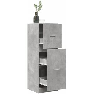 Berkfield Home Apothecary Cabinet Concrete Grey 40x41x118 cm Engineered Wood Size: 40 x 41 x 118 cm Grey 40 x 41 x 118 cm Berkfield Home Apothecary Cabinet Concrete Grey 40x41x118 cm Engineered Wood Size: 40 x 41 x 118 cm Grey 40 x 41 x 118 cm