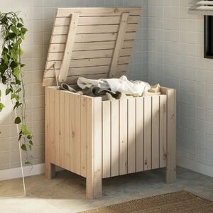 Berkfield Home Storage Box with Lid RANA 60x49x54 cm Solid Wood Pine in Brown Size: 60 x 49 x 54 cm Brown 60 x 49 x 54 cm Berkfield Home Storage Box with Lid RANA 60x49x54 cm Solid Wood Pine in Brown Size: 60 x 49 x 54 cm Brown 60 x 49 x 54 cm