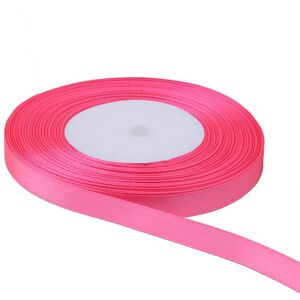 Neel Blue Double Sided Satin Polyester Ribbon Roll, 10mm x 25 Metres in Pink Pink Neel Blue Double Sided Satin Polyester Ribbon Roll, 10mm x 25 Metres in Pink Pink