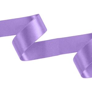 Neel Blue Double Sided Satin Polyester Ribbon Roll, 25mm x 10 Metres in Violet Violet Neel Blue Double Sided Satin Polyester Ribbon Roll, 25mm x 10 Metres in Violet Violet