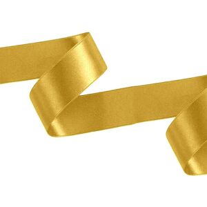 Neel Blue Double Sided Satin Polyester Ribbon Roll, 50mm x 10 Metres in Metallic Gold Metallic Gold Neel Blue Double Sided Satin Polyester Ribbon Roll, 50mm x 10 Metres in Metallic Gold Metallic Gold