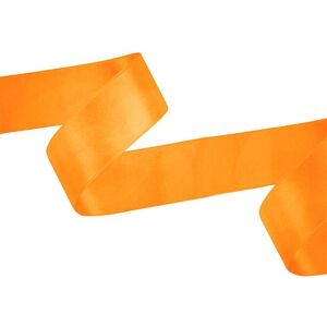 Neel Blue Double Sided Satin Polyester Ribbon Roll, 50mm x 10 Metres in Burnt Orange Burnt Orange Neel Blue Double Sided Satin Polyester Ribbon Roll, 50mm x 10 Metres in Burnt Orange Burnt Orange