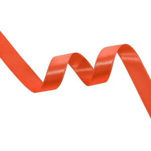 Neel Blue Double Sided Satin Polyester Ribbon Roll, 6mm x 10 Metres in Orange Orange Neel Blue Double Sided Satin Polyester Ribbon Roll, 6mm x 10 Metres in Orange Orange