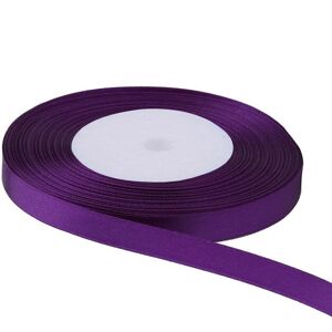 Neel Blue Double Sided Satin Polyester Ribbon Roll, 15mm x 10 Metres in Purple Purple Neel Blue Double Sided Satin Polyester Ribbon Roll, 15mm x 10 Metres in Purple Purple