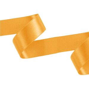 Neel Blue Double Sided Satin Polyester Ribbon Roll, 40mm x 10 Metres in Pale Orange Pale Orange Neel Blue Double Sided Satin Polyester Ribbon Roll, 40mm x 10 Metres in Pale Orange Pale Orange