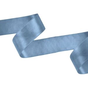Neel Blue Double Sided Satin Polyester Ribbon Roll, 50mm x 10 Metres in Metallic Silver Metallic Silver Neel Blue Double Sided Satin Polyester Ribbon Roll, 50mm x 10 Metres in Metallic Silver Metallic Silver