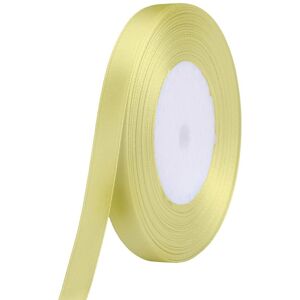 Neel Blue Double Sided Satin Polyester Ribbon Roll, 6mm x 25 Metres in Bright Yellow Bright Yellow Neel Blue Double Sided Satin Polyester Ribbon Roll, 6mm x 25 Metres in Bright Yellow Bright Yellow