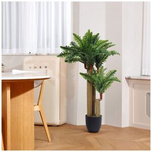 The hot sale 1m Artificial 3 Stems Persian Grass Plant with Fabric Leaves in Green Green The hot sale 1m Artificial 3 Stems Persian Grass Plant with Fabric Leaves in Green Green